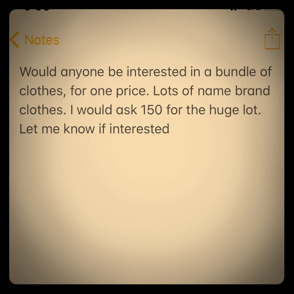 Bundle of name brand cute clothes.
